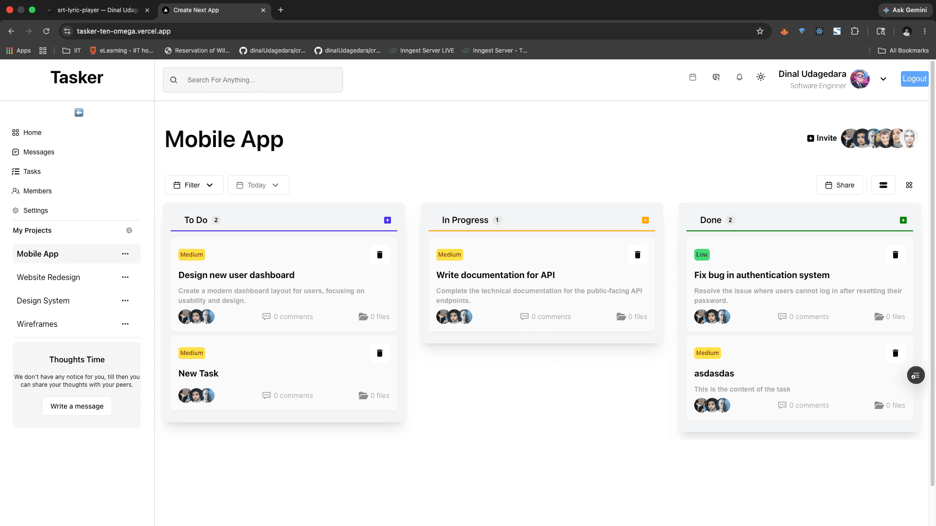 Tasker screenshot